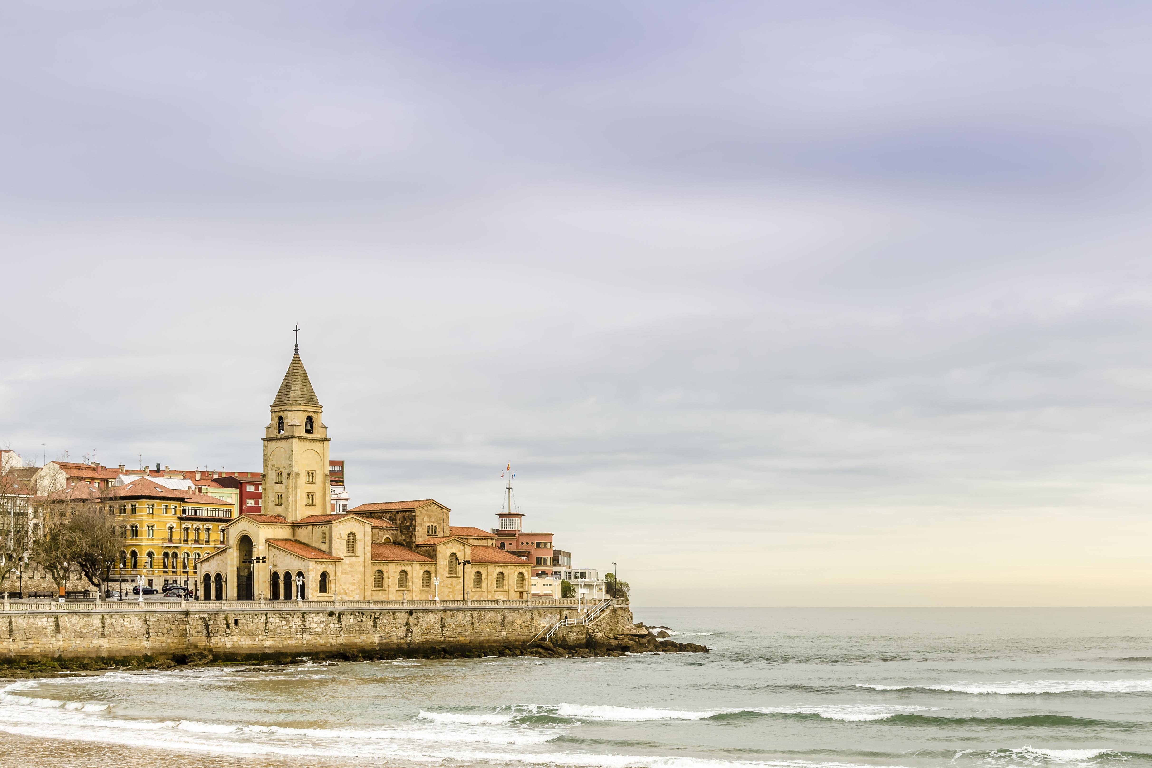 Hotel Alcomar Gijon Exterior photo